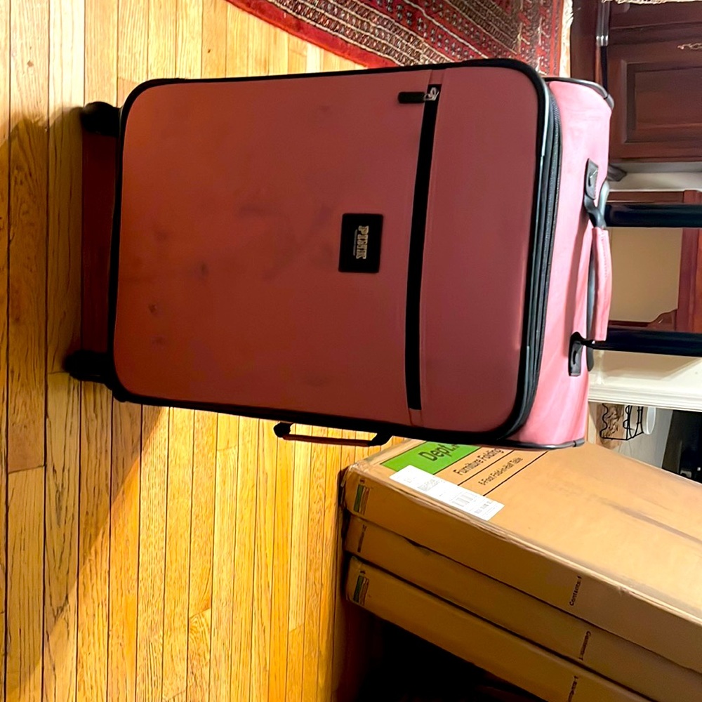 PINK carry on luggage